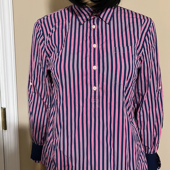 Lauren Ralph Lauren Woman’s Shirt Multicolor Size M - Picture 2 of 5